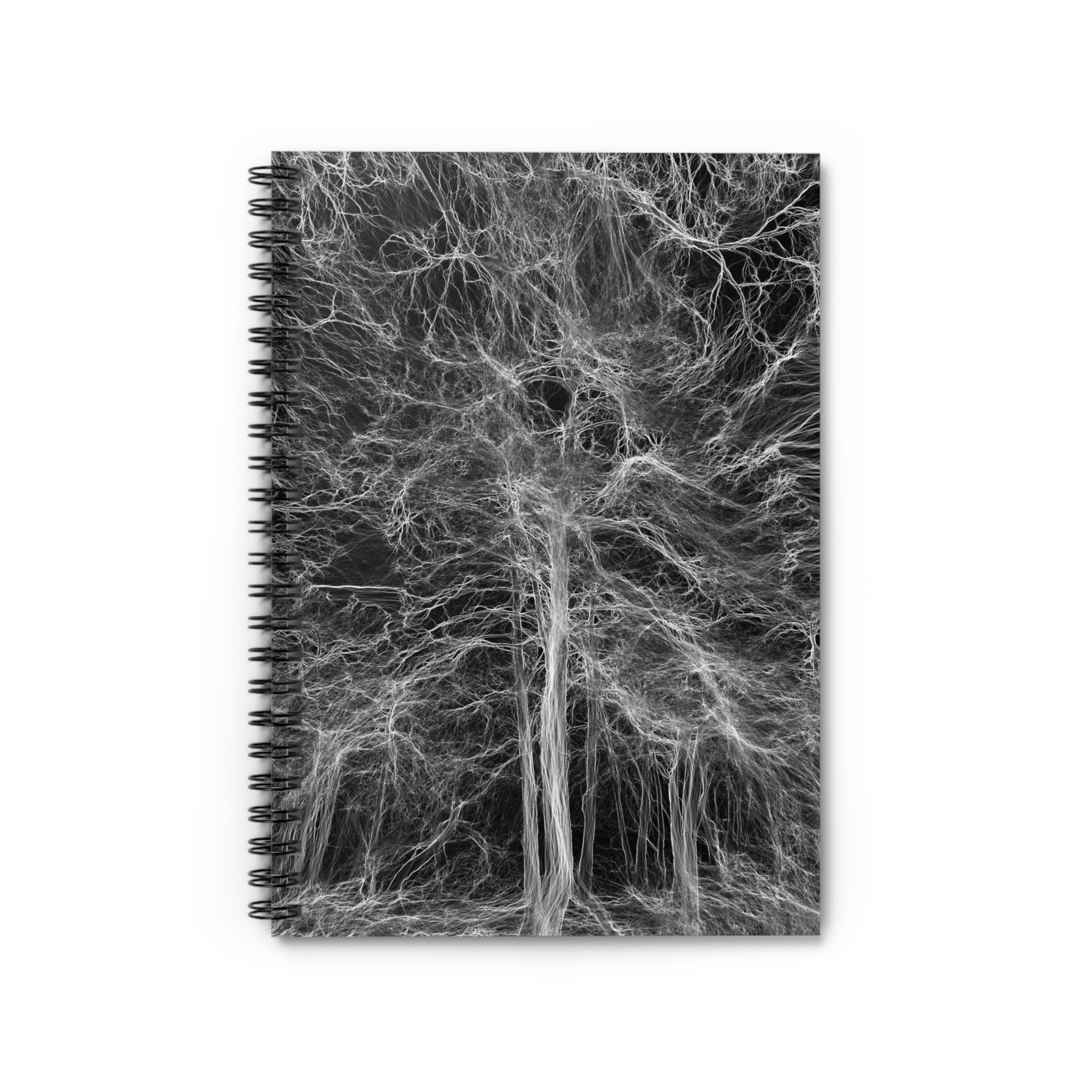 Strings of Forest Notebook | Abstract Spiral Journal