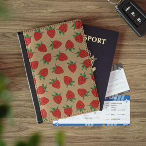 Strawberry Passport Holder | Cute Berry Passport Cover